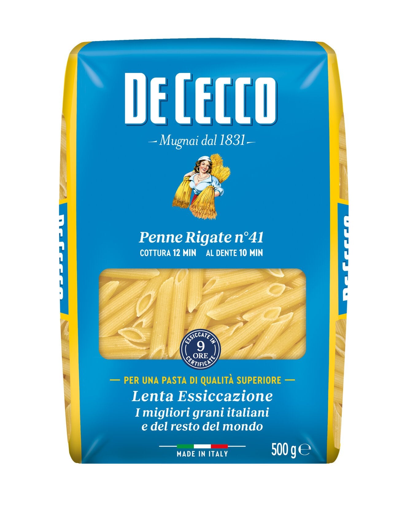 Макарон De Cecco Penne Rigate No41 500гр.