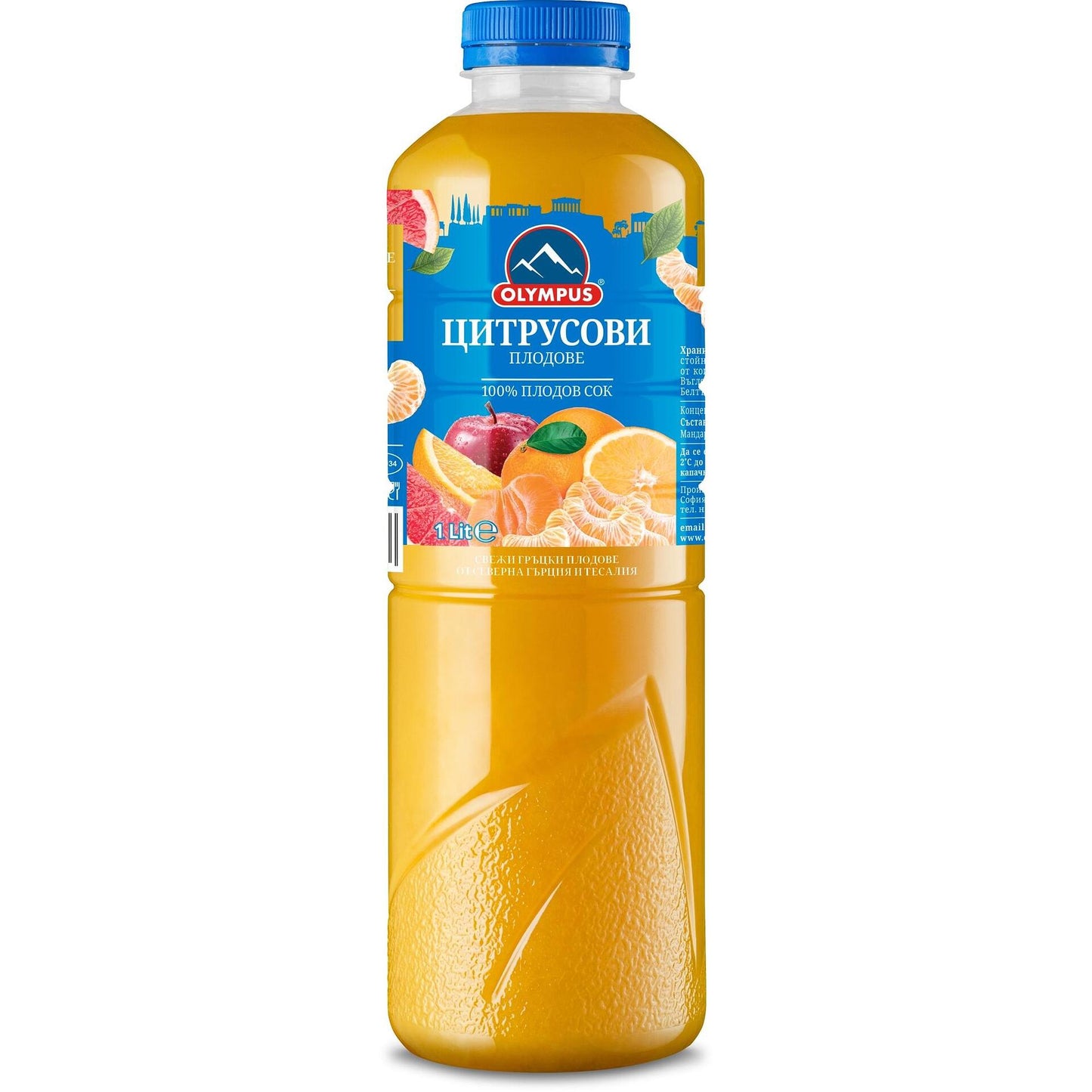 Сок Olympus Цитрус 100% 1л.