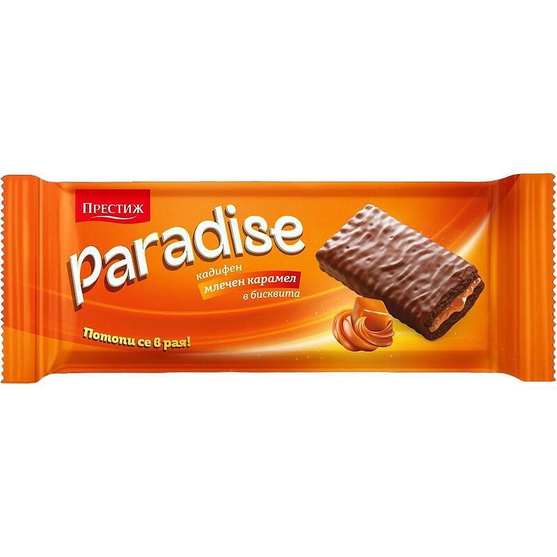 Престиж Paradise с Млечен Карамел Бисквити 147гр.