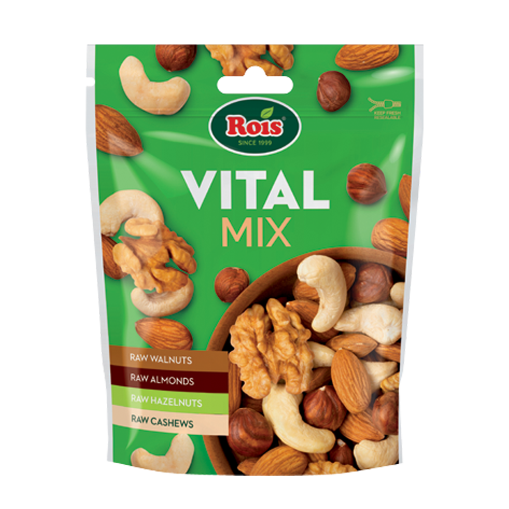 Rois Vital Микс Сурови Ядки 120гр.