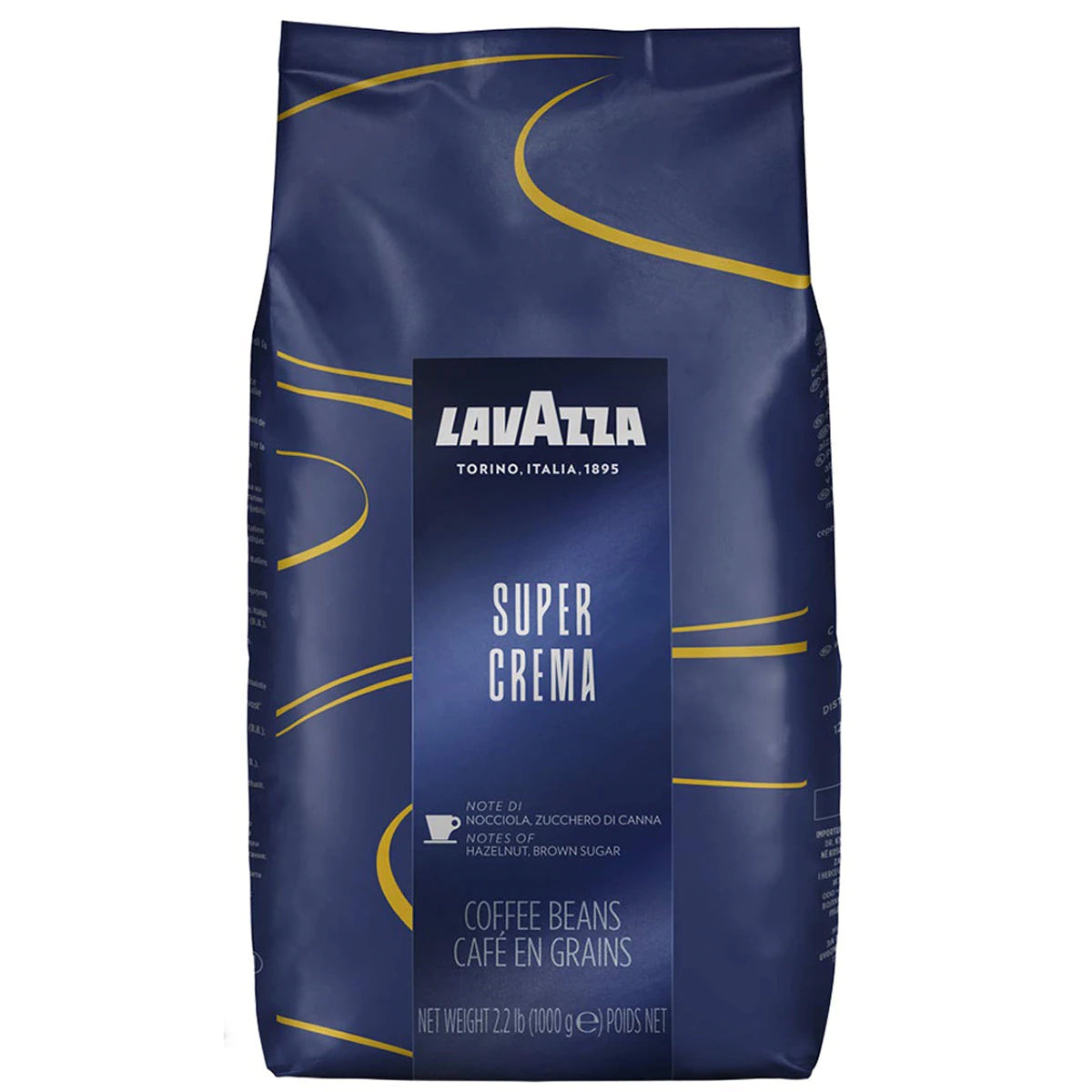 Lavazza Super Crema, кафе зърна 1кг.