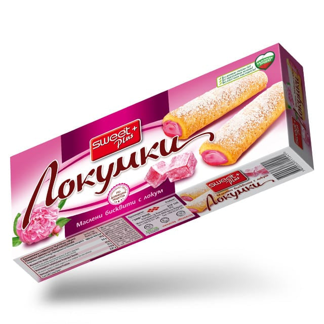 Локумки Бисквити 160гр.
