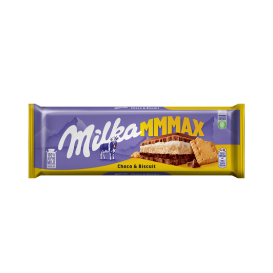 Шоколад Milka MMMAX бисквитки