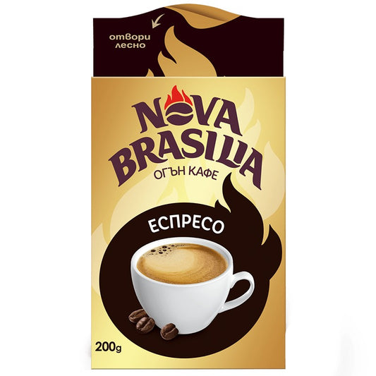 Nova Brasilia Кафе Еспресо 200гр