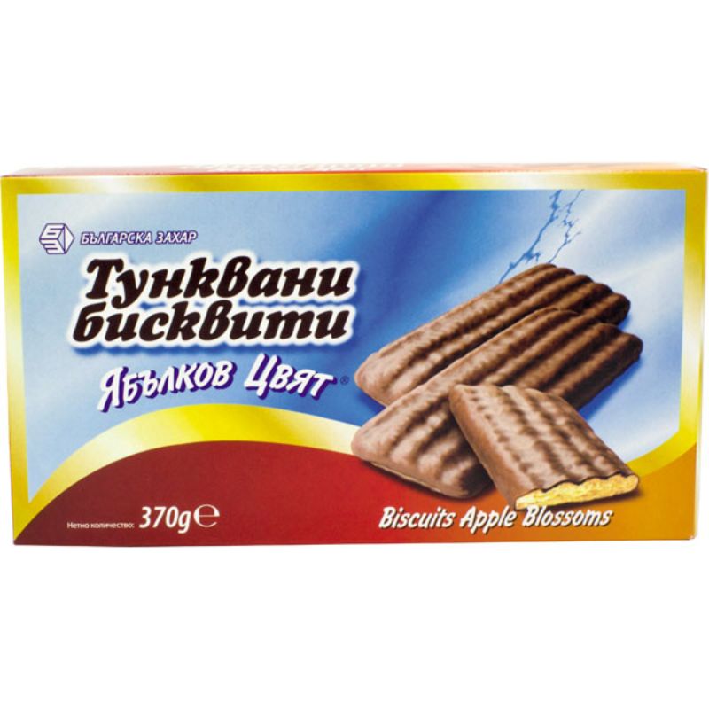 Тунквани Бисквити Ябълков Цвят 370гр.