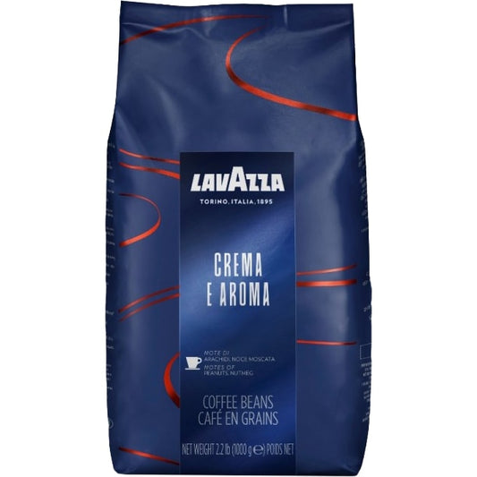 Lavazza Crema e Aroma, кафе зърна 1кг., синьо