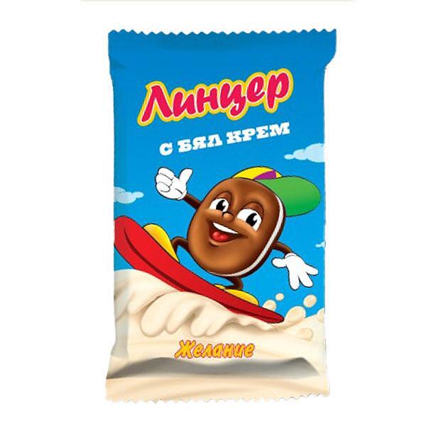 Линцер Желание с бял крем