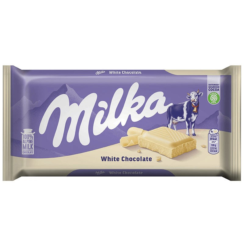 Шоколад Milka бял