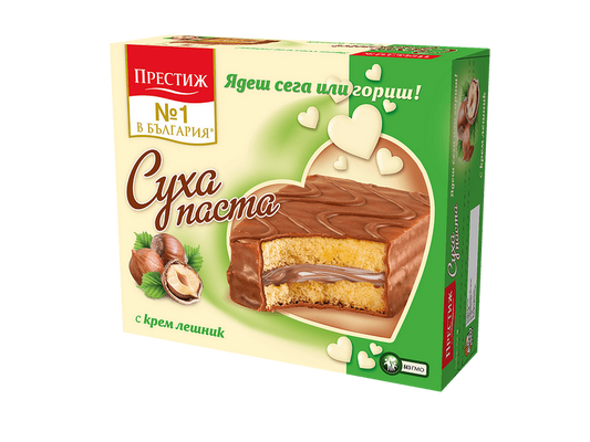 Престиж Суха Паста Лешник 300гр.