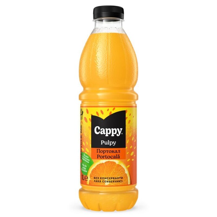 Сок Cappy Pulpy Портокал 1л.