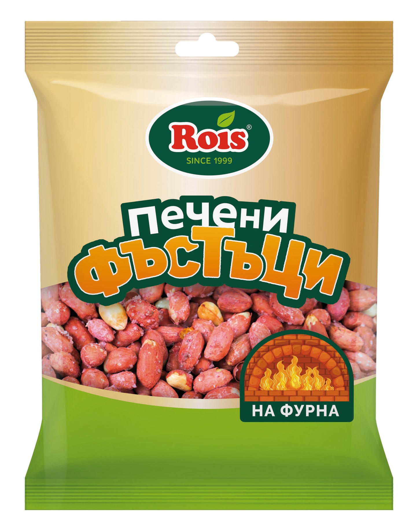 Rois Печен Фъстък Едър 160гр.