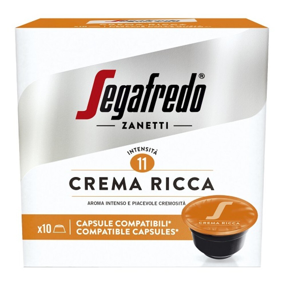 Segafredo Cream Ricca Кафе Капсули 10бр.