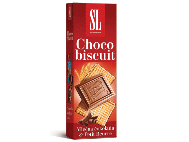 SL Choco Biscuit Шоколад Бисквити 125гр.