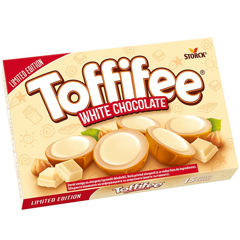 Toffifee бонбони с бял шоколад