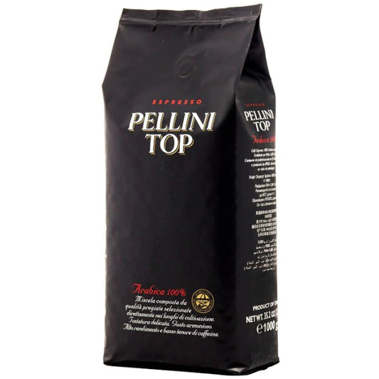 Pellini Top 100% Arabica кафе на зърна, 1кг.