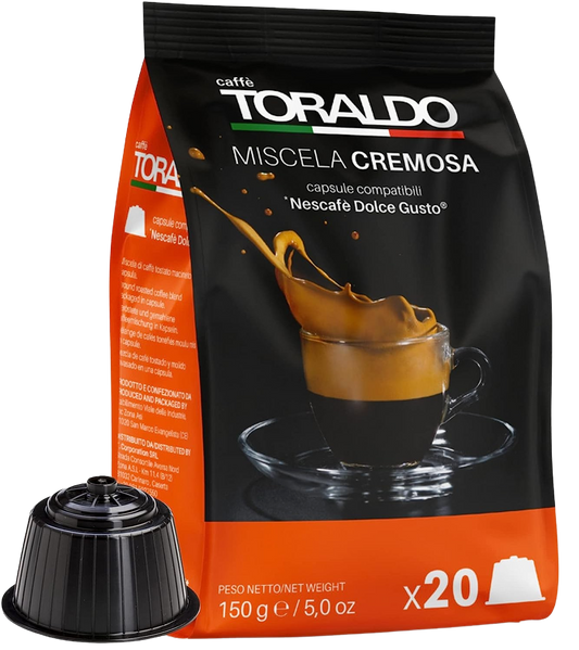 Toraldo Miscela Cremosa Dolce Gusto Кафе Капсули 20бр.
